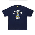 A BATHING APE BAPE x DISNEY DONALD DUCK COLLEGE RELAXED FIT TEE