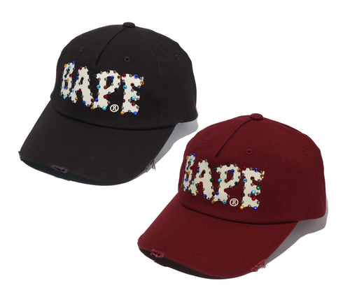 A BATHING APE COLOR STONE PANEL CAP