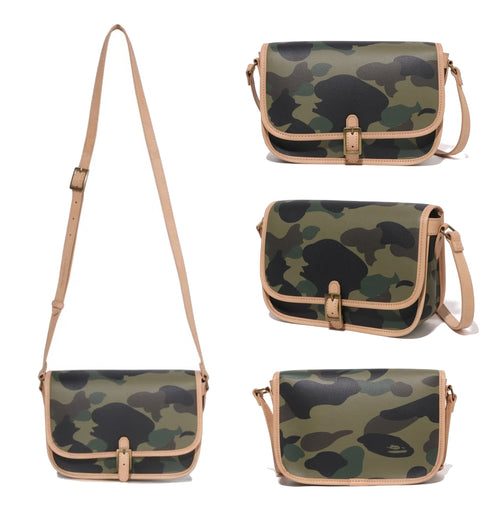 A BATHING APE 1ST CAMO SHOULDER BAG