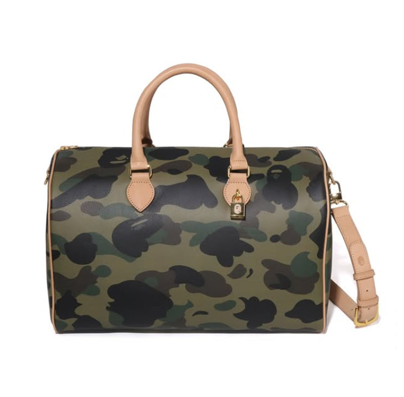 A BATHING APE 1ST CAMO BOSTON BAG