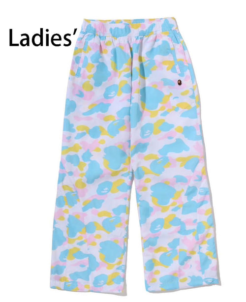 A BATHING APE Ladies' NEW MULTI CAMO ONE POINT TRACK PANTS