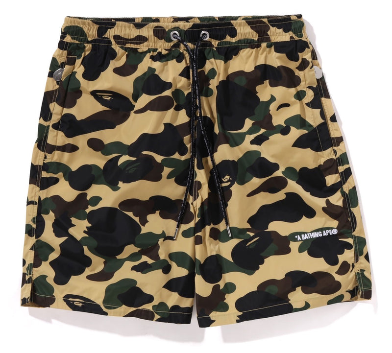 A BATHING APE 1ST CAMO BEACH SHORTS