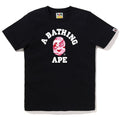 A BATHING APE Ladies' ABC CAMO COLLEGE TEE