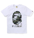A BATHING APE Ladies' STA OVER PRINT 1ST CAMO BY BATHING APE TEE