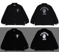 A BATHING APE GORE-TEX WIND STOPPER COLLEGE COACH JACKET