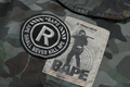 A BATHING APE HYBRID CAMO MULTI BADGE CARGO PANTS