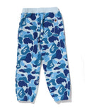 A BATHING APE BAPE KIDS ABC CAMO SHARK SWEAT PANTS