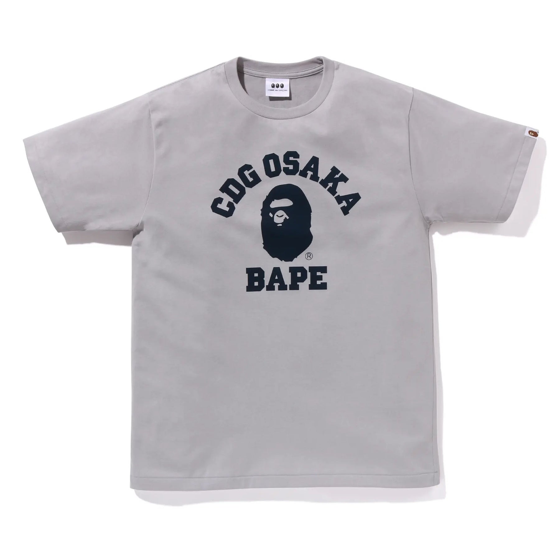 CDG OSAKA X BAPE COLLEGE TEE