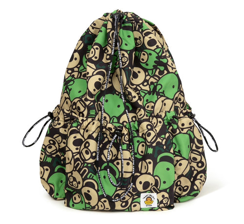 A BATHING APE BABY MILO STORE ALL FRIENDS LARGE BACKPACK
