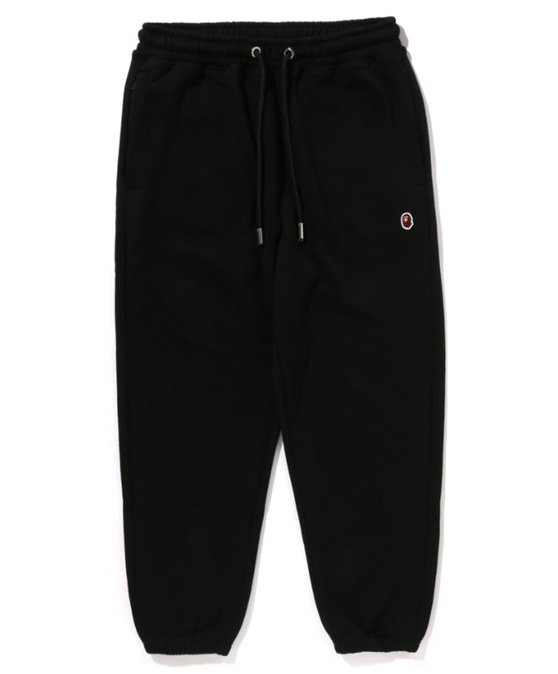 A BATHING APE ONE POINT RELAXED FIT SWEAT PANTS