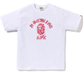 A BATHING APE PALM RESORT CAMO COLLEGE TEE