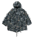 A BATHING APE TREE EDGE CAMO LASER CUT M-51 JACKET
