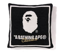 A BATHING APE APE SQUARE CUSHION