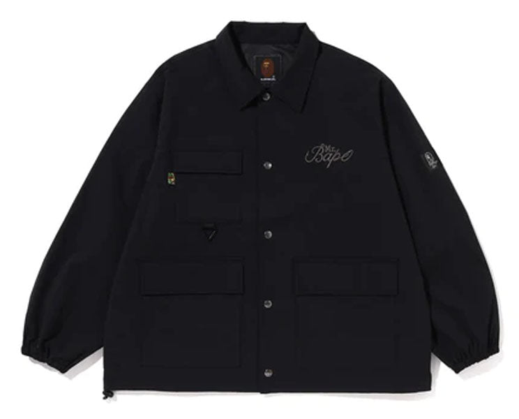 A BATHING APE Mr. BATHING APE MR BATHING APE RELAXED FIT COACH JACKET
