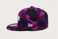A BATHING APE COLOR CAMO NEW ERA 59 FIFTY CAP