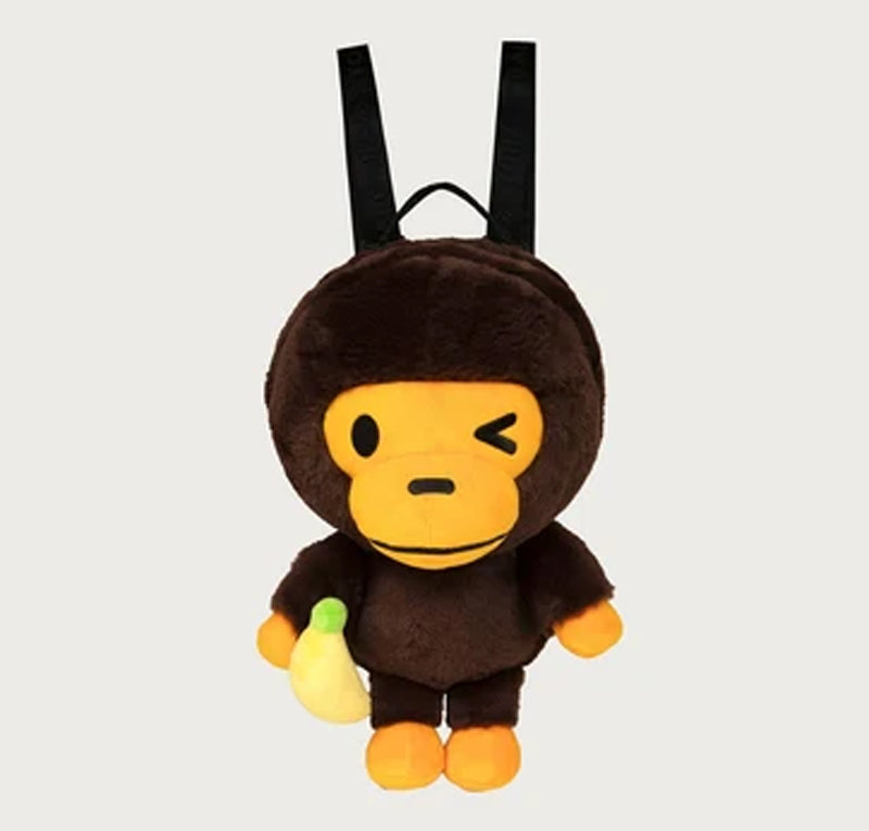A BATHING APE - BABY MILO STORE BABY MILO LARGE PLUSH DOLL DAYPACK
