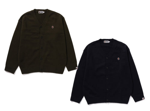 CoA BATHING APE APE HEAD ONE POINT CARDIGAN