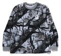 A BATHING APE TREE EDGE CAMO RELAXED FIT L/S TEE