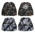 A BATHING APE TREE EDGE CAMO RELAXED FIT L/S TEE