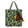 A BATHING APE BABY MILO STORE BABY MILO PLUSH DOLL RECYCLE TOTE BAG