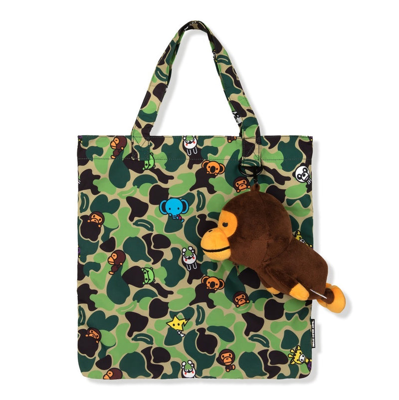 A BATHING APE BABY MILO STORE BABY MILO PLUSH DOLL RECYCLE TOTE BAG