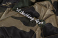 A BATHING APE 1ST CAMO REVERSIBLE STA QUILTED SOUVERNIR JACKET