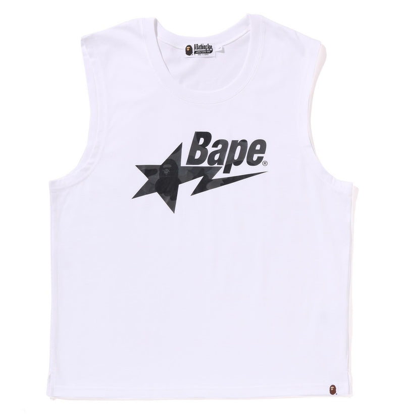 A BATHING APE COLOR CAMO BAPE STA TANK TOP
