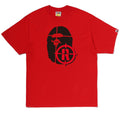 A BATHING APE HUNTING APE HEAD TEE