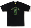 A BATHING APE PALM RESORT CAMO COLLEGE TEE
