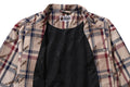 A BATHING APE A BATHING APE LOGO CHECK PATTERN COACH JACKET