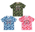 A BATHING APE ABC CAMO SHARK TEE