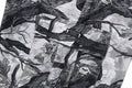A BATHING APE TREE EDGE CAMO CARGO SHORTS