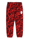 A BATHING APE COLOR CAMO SWEAT PANTS