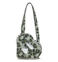 A BATHING APE - APEE LOGO HEART SHAPE BAG