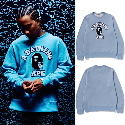 A BATHING APE BAPE x OVO COLLEGE CREWNECK