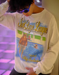 A BATHING APE BAPE x SAINT MXXXXXX LEAGUE L/S TEE