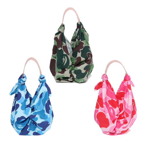 A BATHING APE ABC CAMO WRAPPING CLOTH BAG