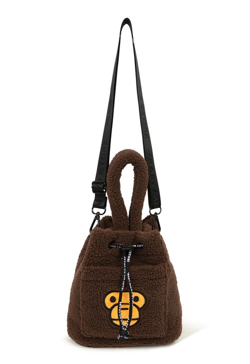 A BATHING APE BABY MILO STORE BABY MILO SMALL BUCKET BAG