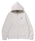 A BATHING APE ONE POINT FULL ZIP HOODIE