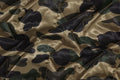 A BATHING APE 1ST CAMO REVERSIBLE STA QUILTED SOUVERNIR JACKET