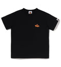 A BATHING APE BAPE KIDS MILO ON BAPE ONE POINT TEE