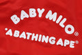 A BATHING APE BAPE KIDS BABY MILO VARSITY JACKET