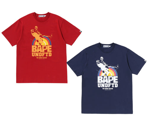A BATHING APE BAPE x UNDEFEATED UNDFTD TEE