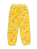 A BATHING APE BAPE KIDS ABC CAMO SHARK SWEAT PANTS