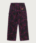 A BATHING APE COLOR CAMO RELAXED FIT WORK PANTS