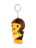 A BATHING APE BABY MILO STORE BABY MILO BANANA PLUSH DOLL KEYCHAIN 12cm