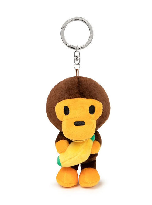 A BATHING APE BABY MILO STORE BABY MILO BANANA PLUSH DOLL KEYCHAIN 12cm