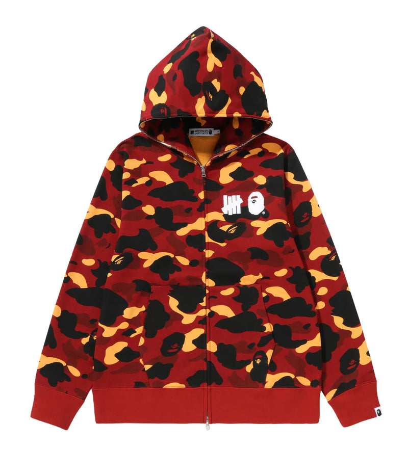 A BATHING APE BAPE x UNDEFEATED UNDFTD FULL ZIP HOODIE