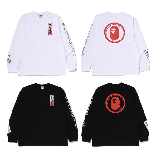 A BATHING APE SENJAFUDA L/S TEE