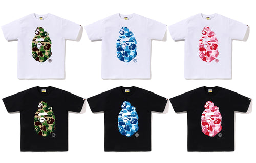 A BATHING APE ABC CAMO MILO ON BIG APE TEE